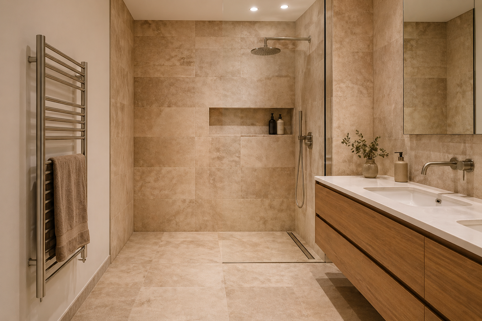 Projet client travertin
